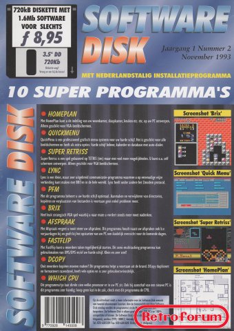 Software Disk jaargang 1 volume 2 - voorkant