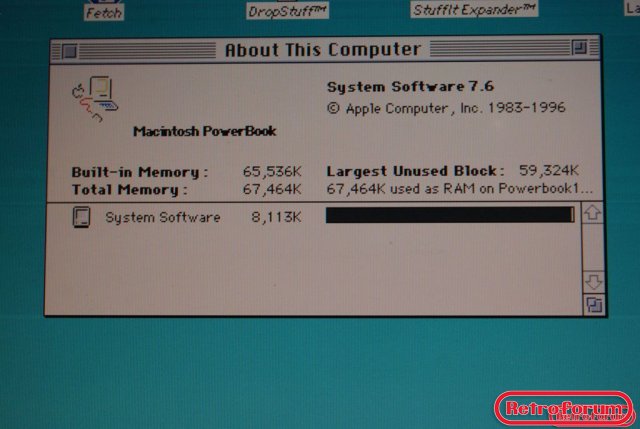 Macintosh Powermac 1400c/133 met 64MB RAM!