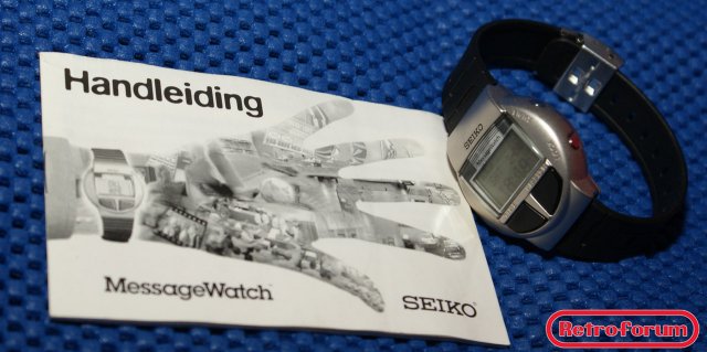 Seiko Message Watch met handleiding