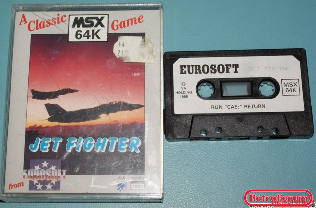 Jet Fighter voor MSX 64K